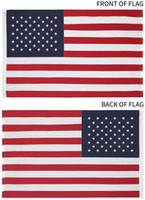 Nylon American - USA Flag 10x15 Foot – Embroidered Oxford 210D Heavy Duty Nylon, Durable and Long Lasting – Embroidery - Sewn Panels (USA 10x15)