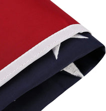 Nylon American - USA Flag 8x12 Foot – Embroidered Oxford 210D Heavy Duty Nylon, Durable and Long Lasting – Embroidery - Sewn Panels (USA 8x12)