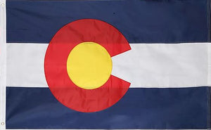 4x6 FT State of Colorado Flag – Embroidered Oxford 210D Heavy Duty Nylon