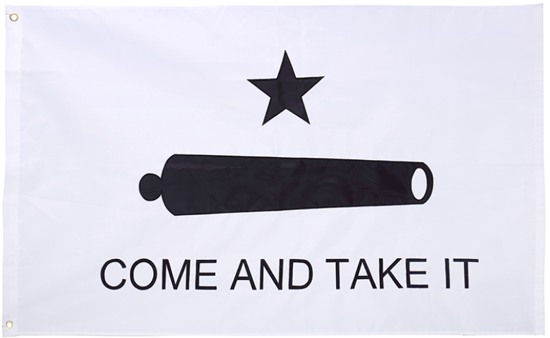 3x5 FT Come and Take It Flag – Embroidered Oxford 210D Heavy Duty Nylon