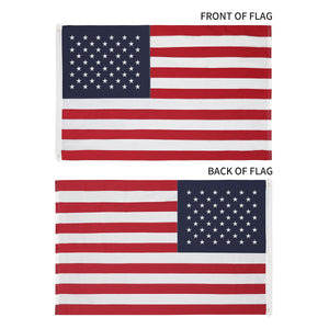 American – USA 5x8 Feet Flag - Embroidered 210D Nylon with Sewn Panels