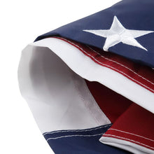 American - USA 4x6 Feet Flag - Embroidered 210D Nylon with Sewn Panels