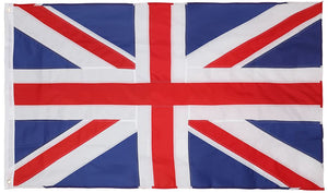 Union Jack 3x5 Feet Flag – Embroidered Oxford 210D Nylon with Sewn Panels