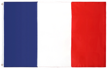 French 3x5 Feet Flag – Embroidered Oxford 210D Nylon with Sewn Panels