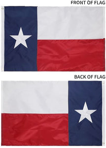 State of Texas 4x6 Feet Flag - Embroidered 210D Nylon with Sewn Panels
